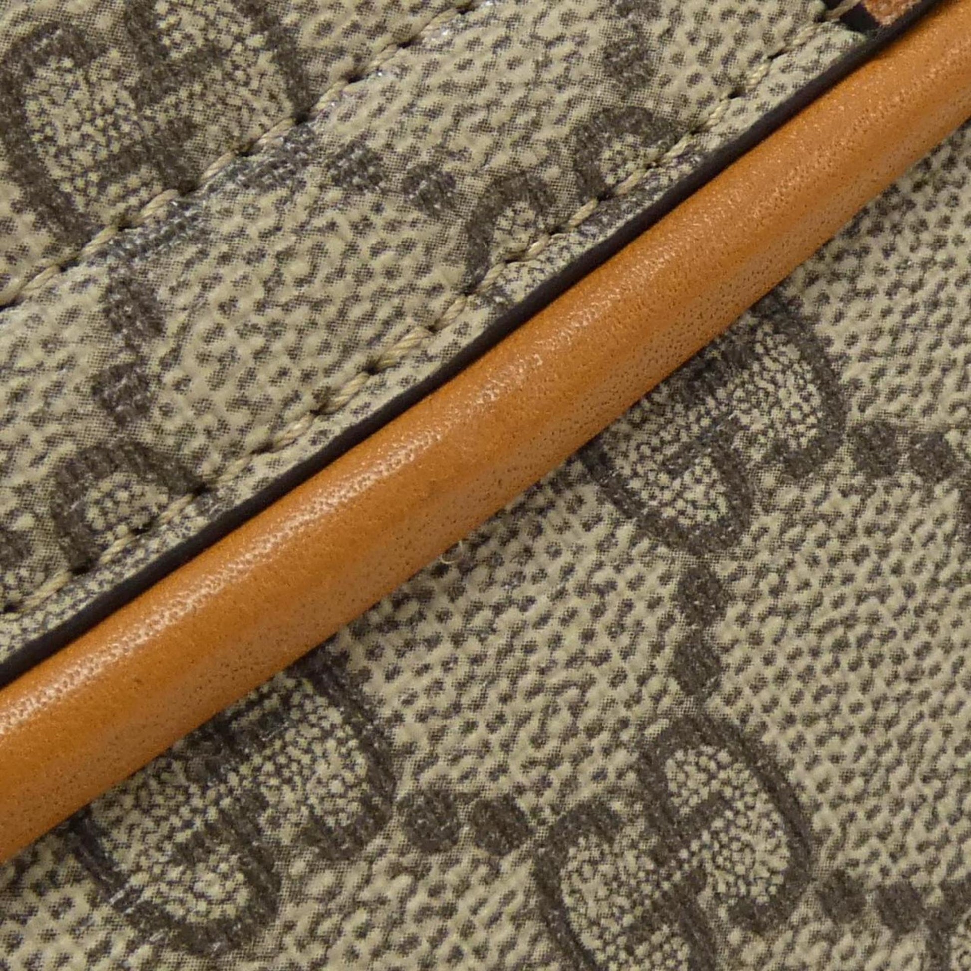 Gucci Bamboo, Beige, Leather, clutch