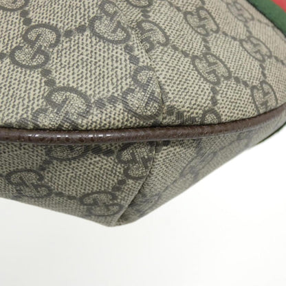 Gucci Ophidia, Beige, Canvas, shoulder