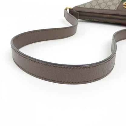 Gucci Ophidia, Beige, Canvas, shoulder