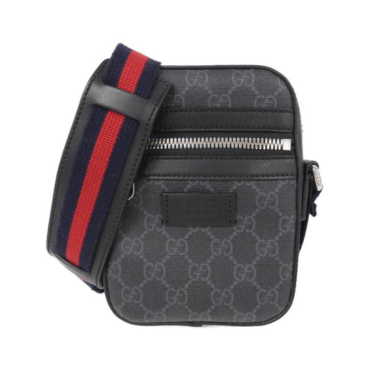 Gucci Web, Black, Canvas, shoulder