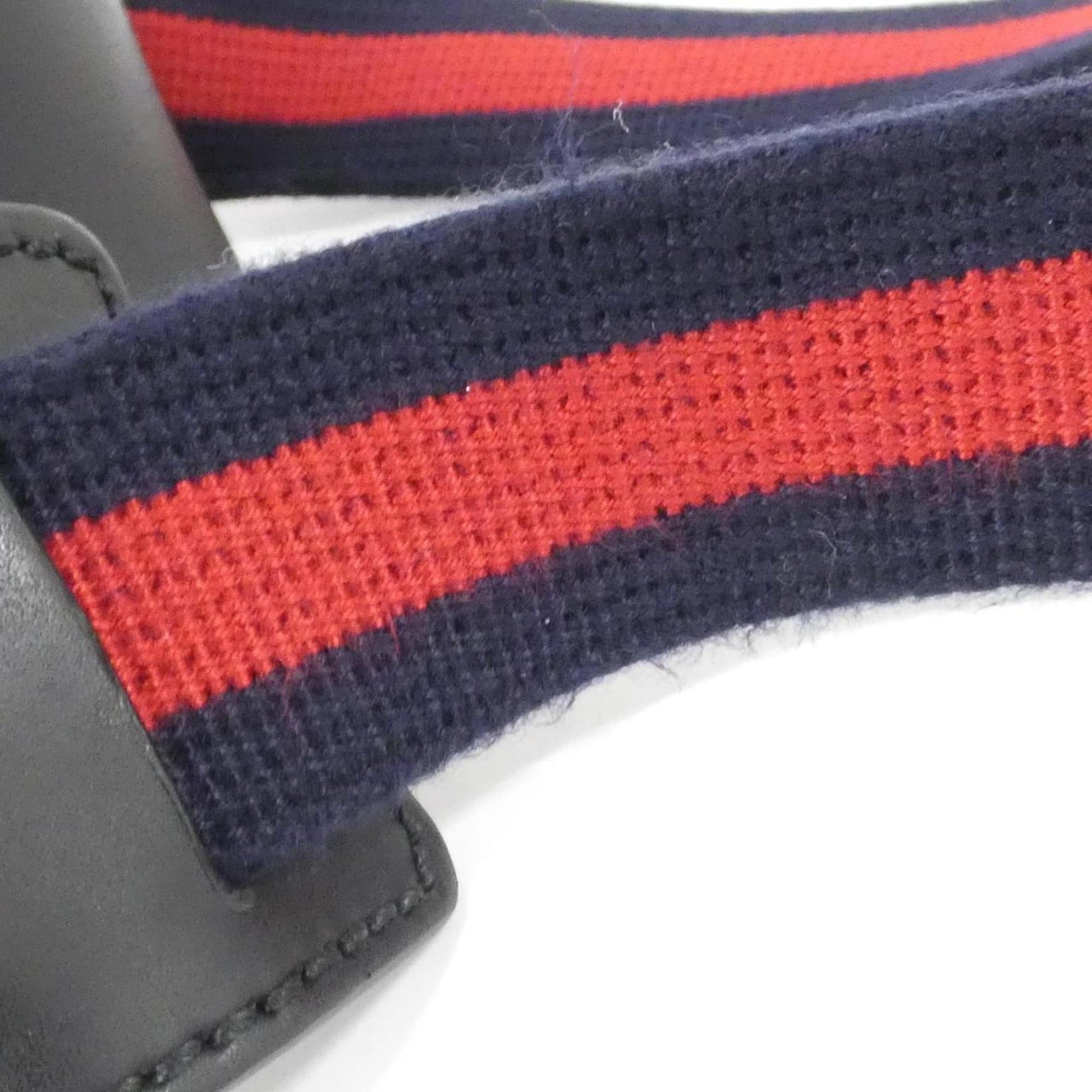 Gucci Web, Black, Canvas, shoulder