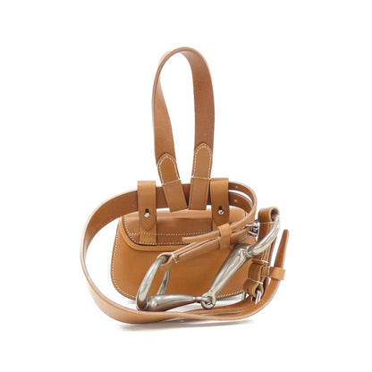 Gucci Bamboo, Brown, Leather, clutch