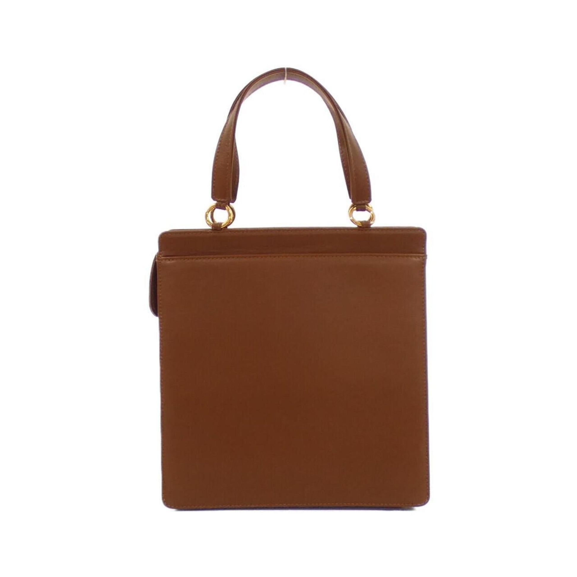 Chanel Petite Shopping Tote, Brown, Leather, handbag