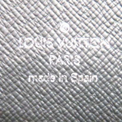 Louis Vuitton Zippy organizer, Black, Canvas, wallet