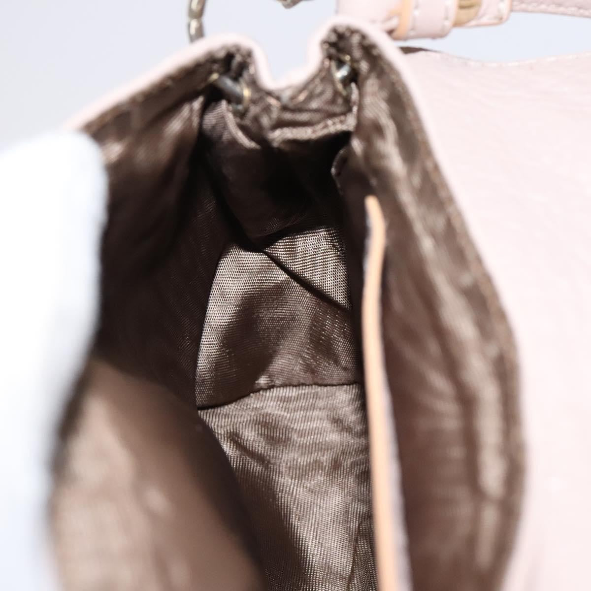 Chloe Lily Leather, Purple, Leather, Shoulder Bag