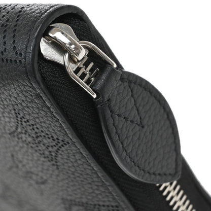 Louis Vuitton Portefeuille zippy, Black, Leather, wallet