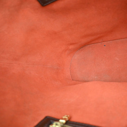 Louis Vuitton Manosque, Brown, Canvas, tote