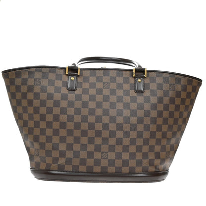 Louis Vuitton Manosque, Brown, Canvas, tote