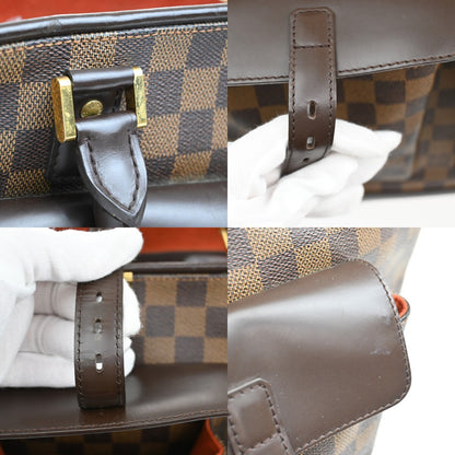 Louis Vuitton Manosque, Brown, Canvas, tote