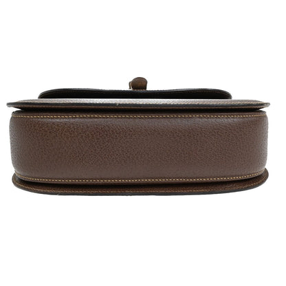 Gucci Bamboo, Brown, Leather, handbag