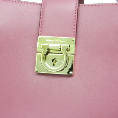 Salvatore Ferragamo Gancini, Pink, Leather, handbag