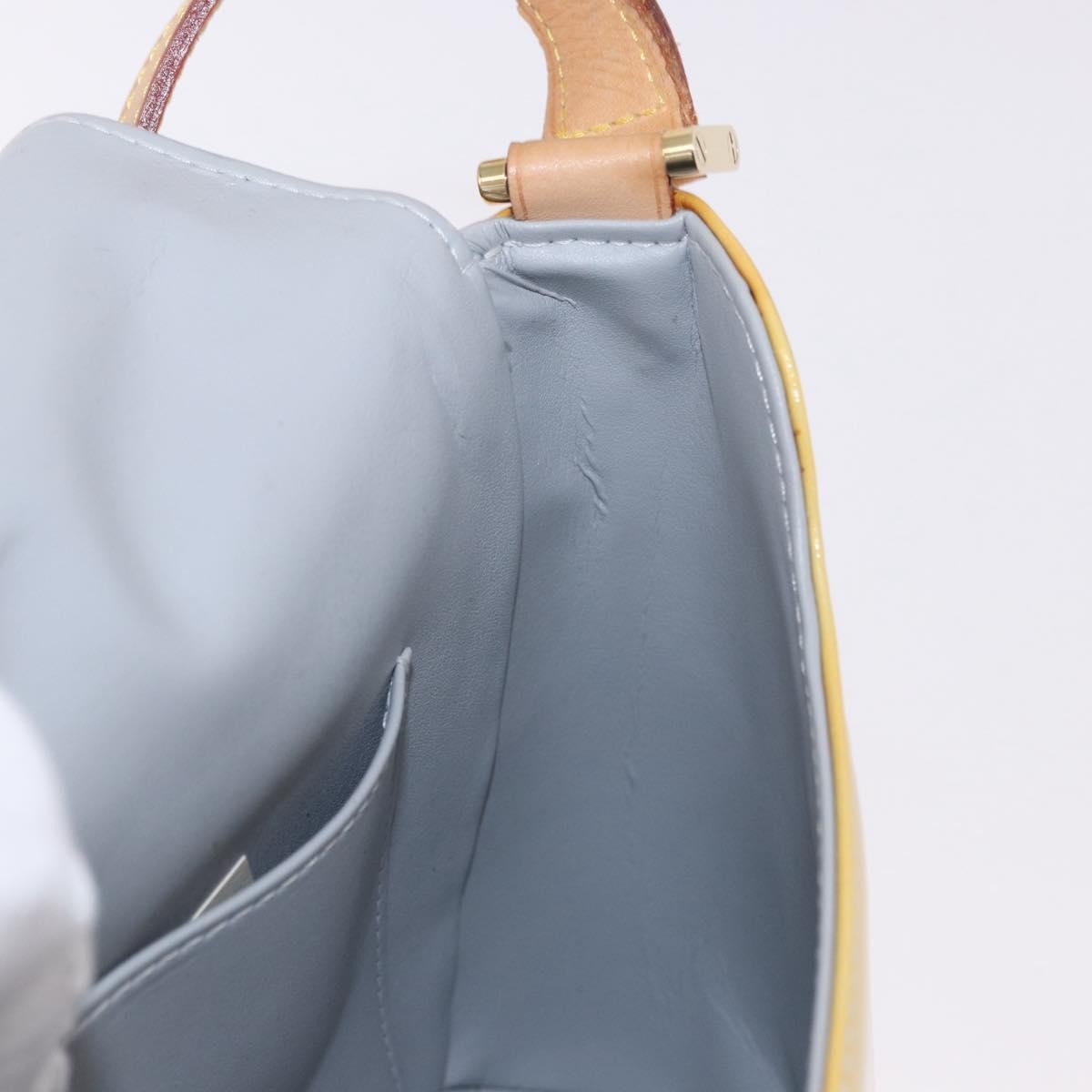 Louis Vuitton Thompson Street Monogram Vernis, Yellow, Patent Leather, Shoulder Bag