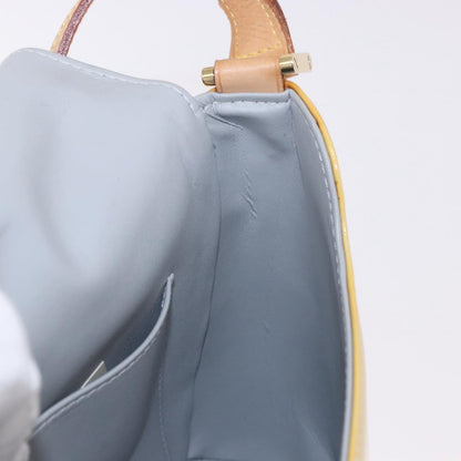 Louis Vuitton Thompson Street Monogram Vernis, Yellow, Patent Leather, Shoulder Bag