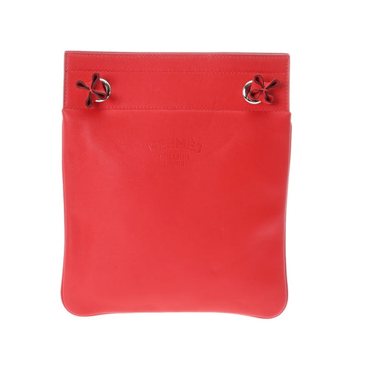 Hermès Aline, Red, Leather, clutch