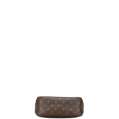 Louis Vuitton Looping MM, Brown, Canvas, shoulder