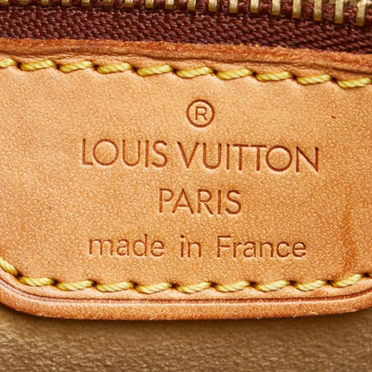 Louis Vuitton Looping MM, Brown, Canvas, shoulder