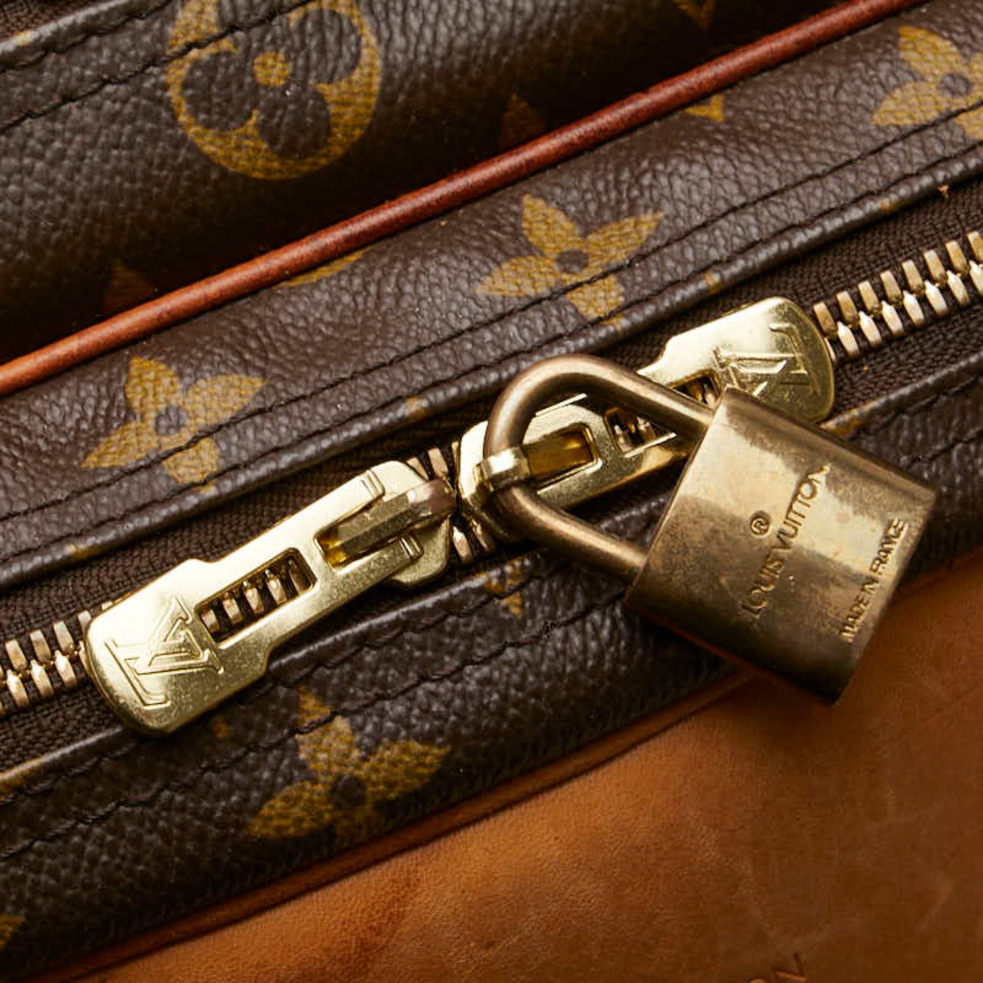 Louis Vuitton Alizé, Brown, Canvas, travel