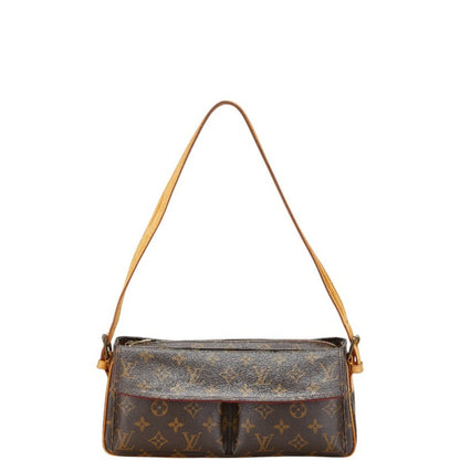 Louis Vuitton Viva Cité, Brown, Canvas, shoulder