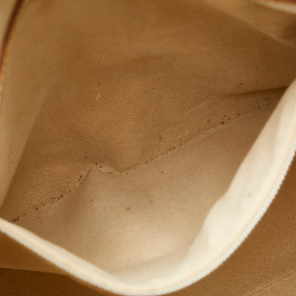 Louis Vuitton Hampstead, White, Canvas, tote