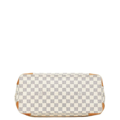 Louis Vuitton Hampstead, White, Canvas, tote