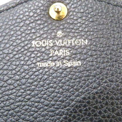 Louis Vuitton Sarah, Black, Leather, wallet