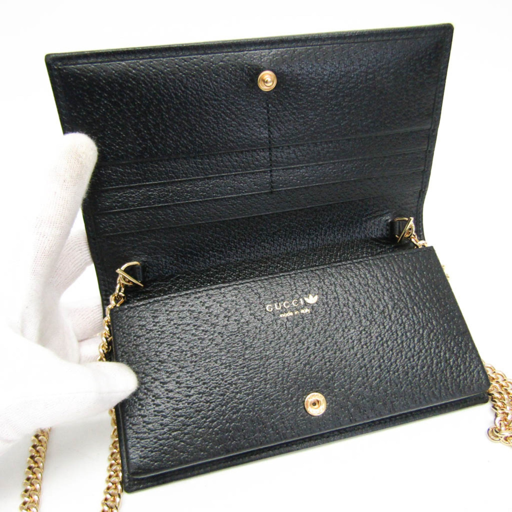 Gucci, White, Leather, wallet