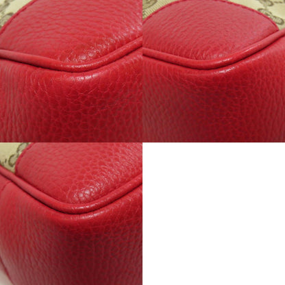 Gucci Bree, Red, Canvas, handbag