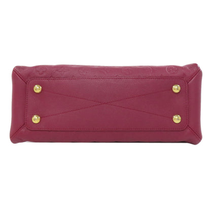 Louis Vuitton Vosges, Burgundy, Leather, tote