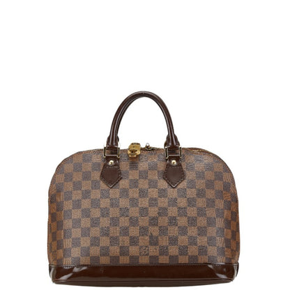 Louis Vuitton Alma, Brown, Canvas, handbag