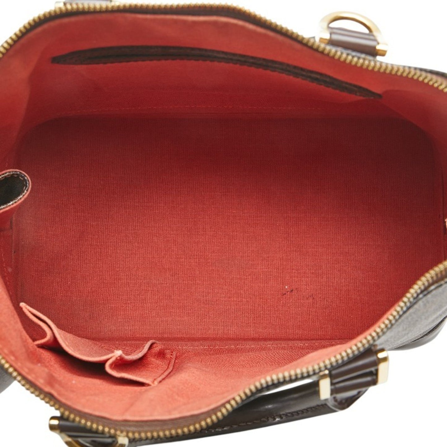 Louis Vuitton Alma, Brown, Canvas, handbag