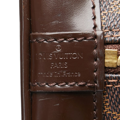 Louis Vuitton Alma, Brown, Canvas, handbag