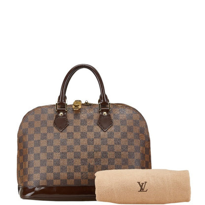 Louis Vuitton Alma, Brown, Canvas, handbag