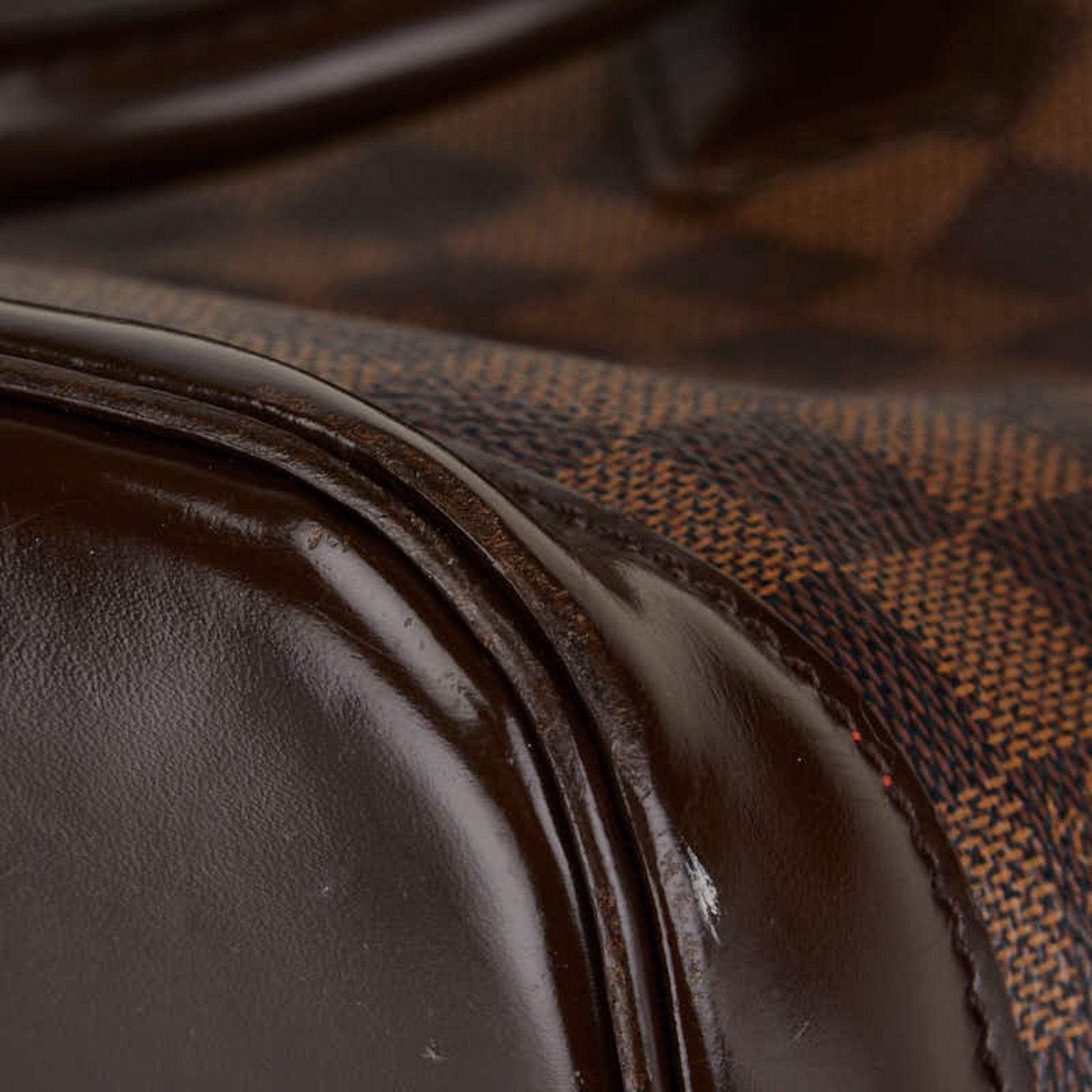 Louis Vuitton Alma, Brown, Canvas, handbag