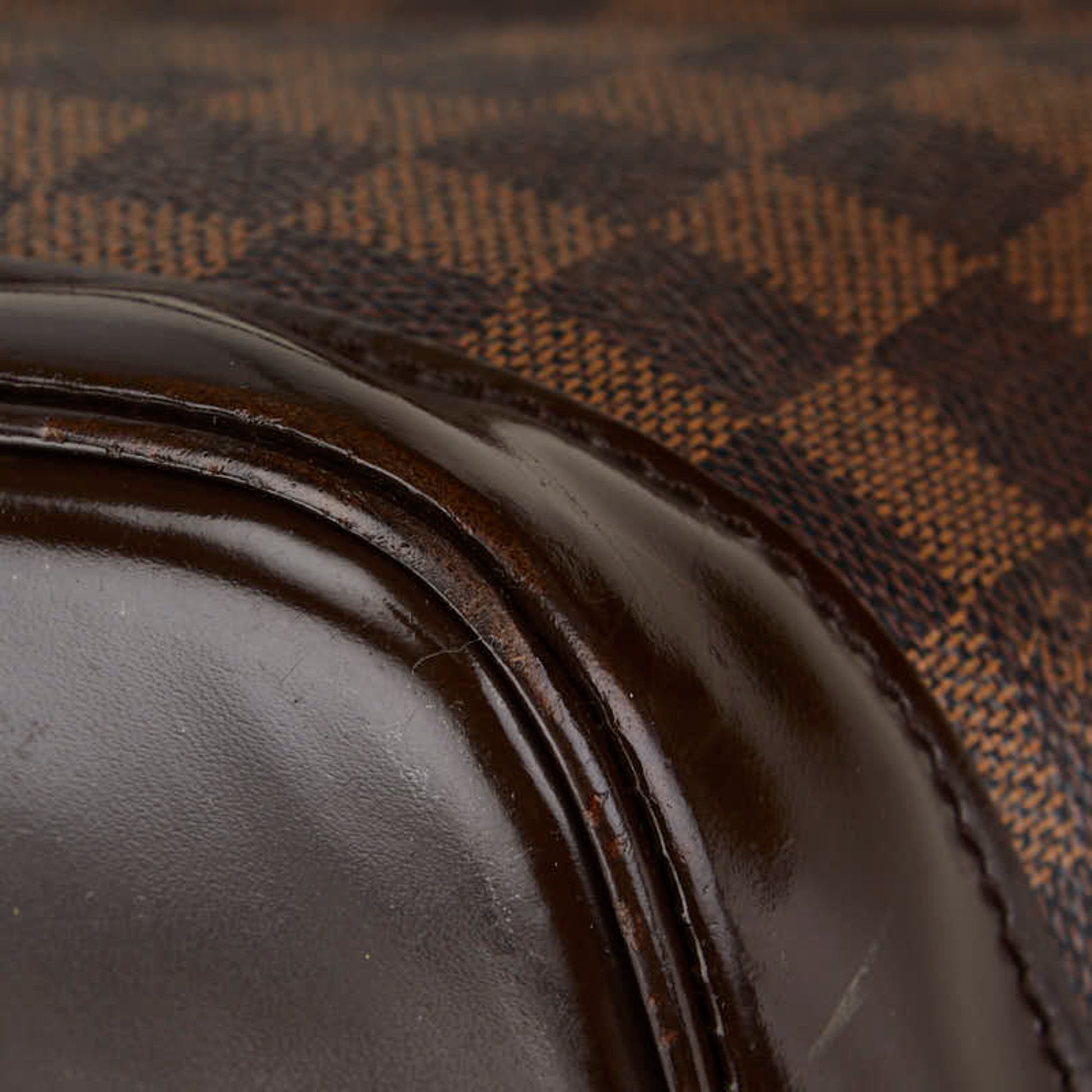 Louis Vuitton Alma, Brown, Canvas, handbag