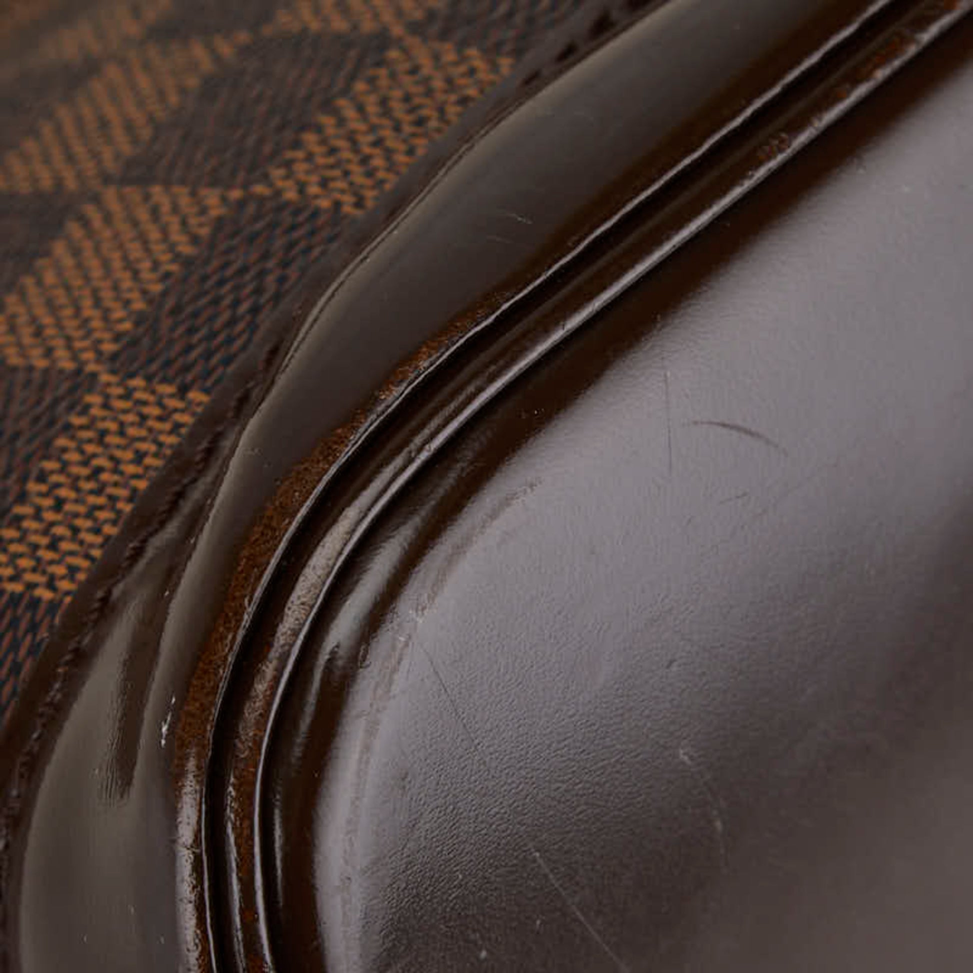 Louis Vuitton Alma, Brown, Canvas, handbag