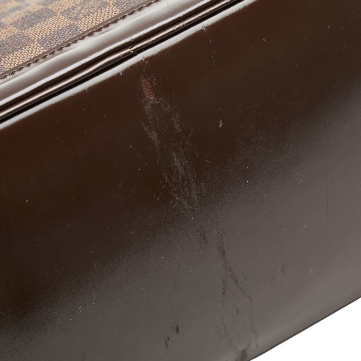 Louis Vuitton Alma, Brown, Canvas, handbag