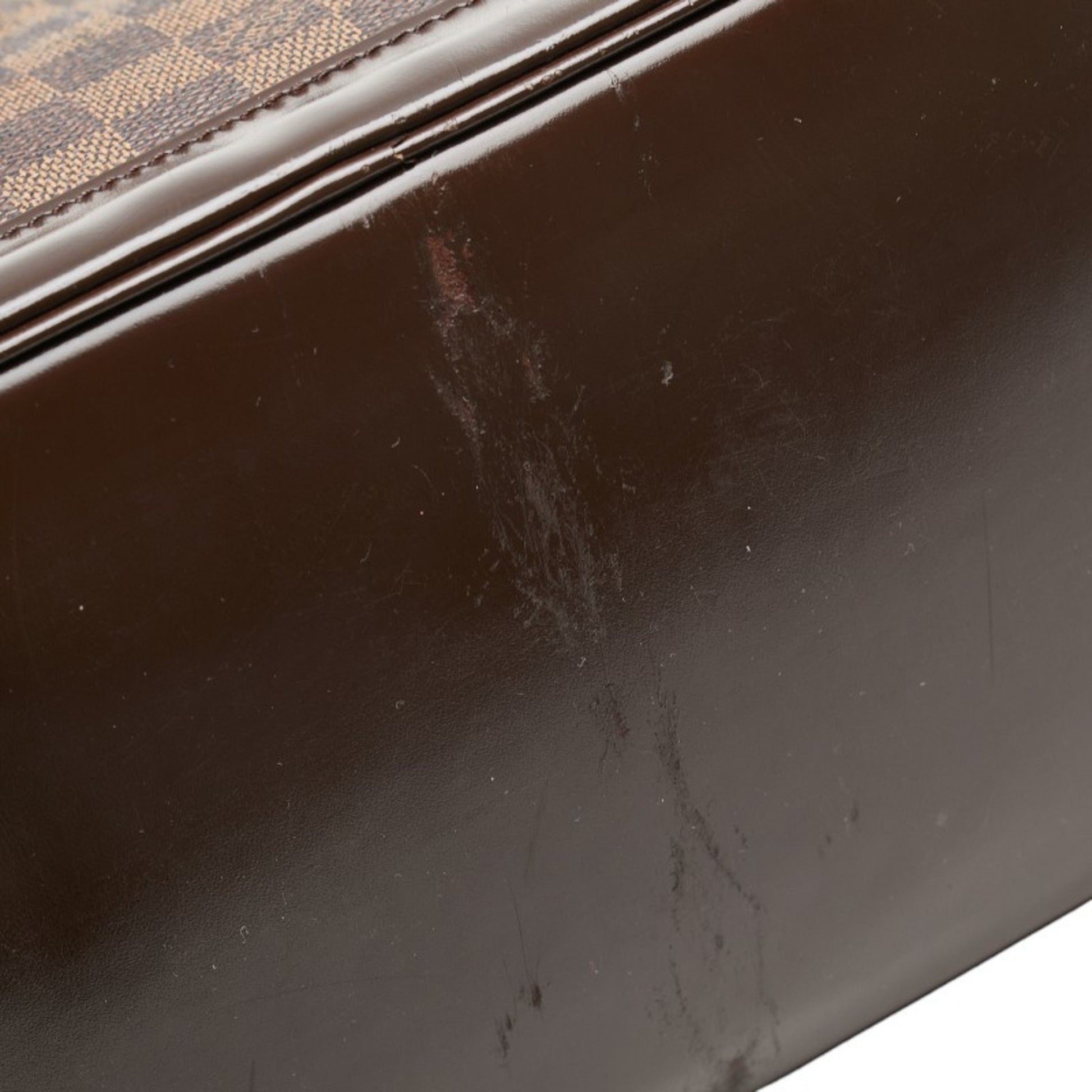 Louis Vuitton Alma, Brown, Canvas, handbag