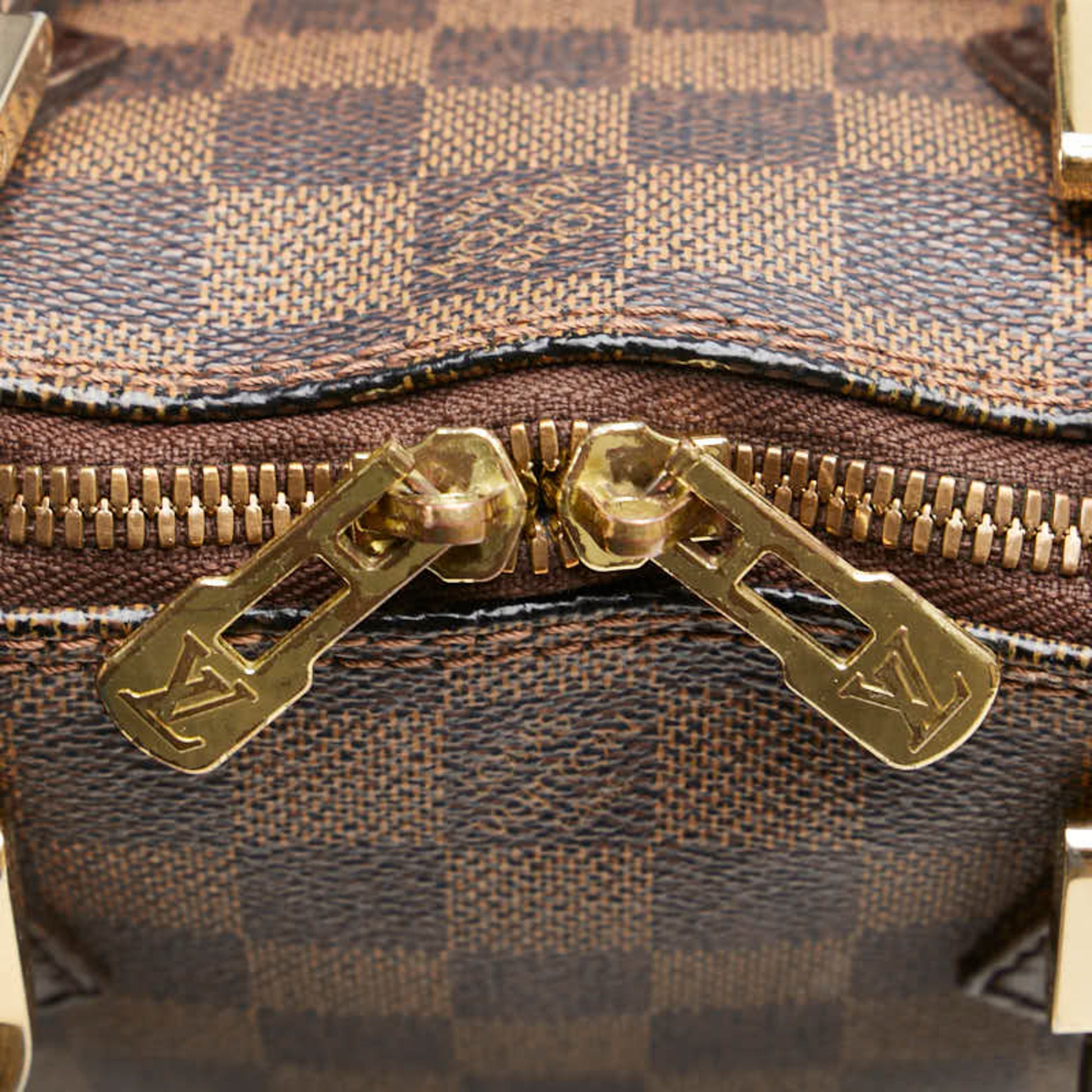 Louis Vuitton Alma, Brown, Canvas, handbag