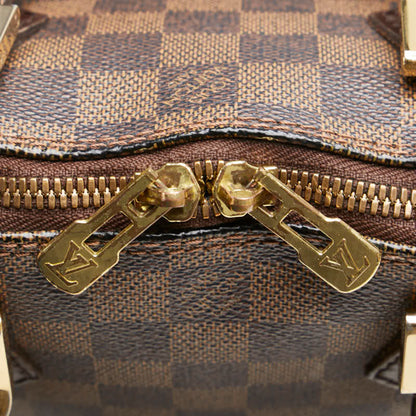 Louis Vuitton Alma, Brown, Canvas, handbag