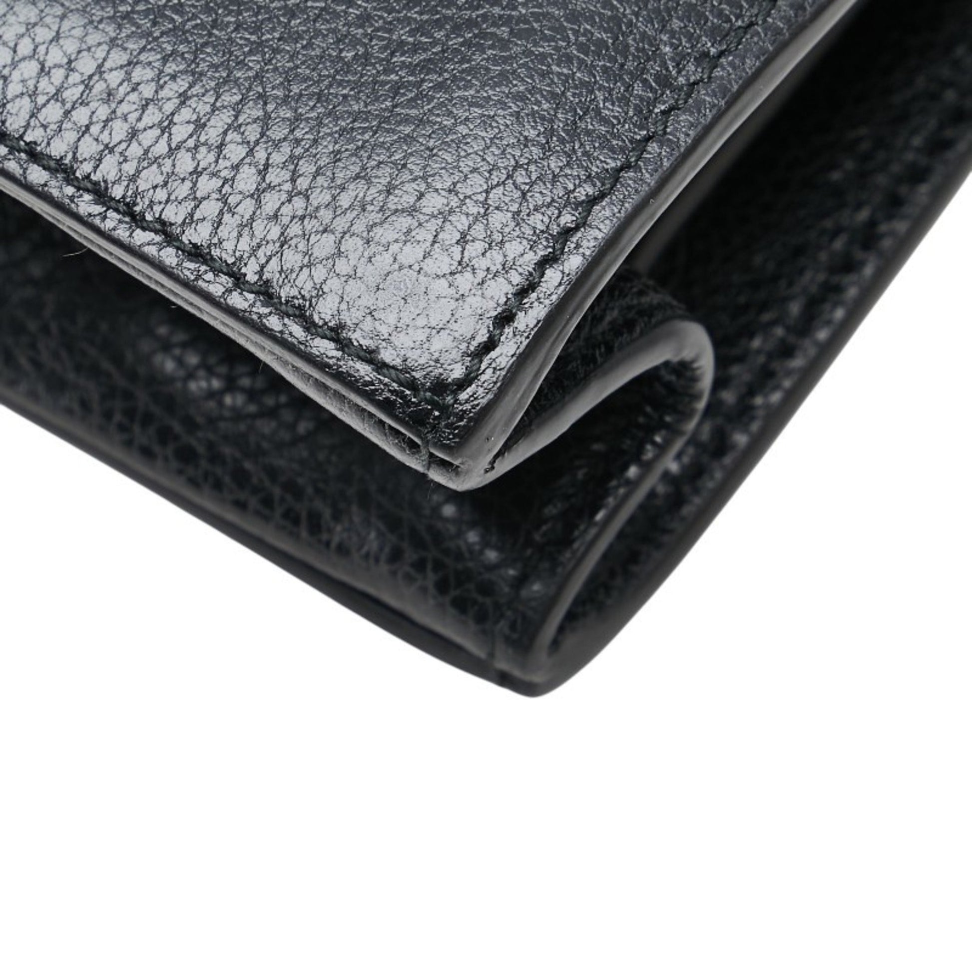 Gucci Horsebit, Black, Leather, shoulder
