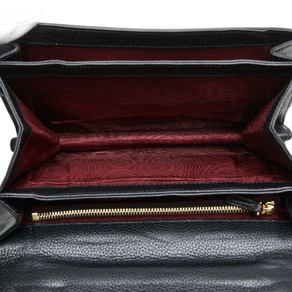 Gucci Horsebit, Black, Leather, shoulder