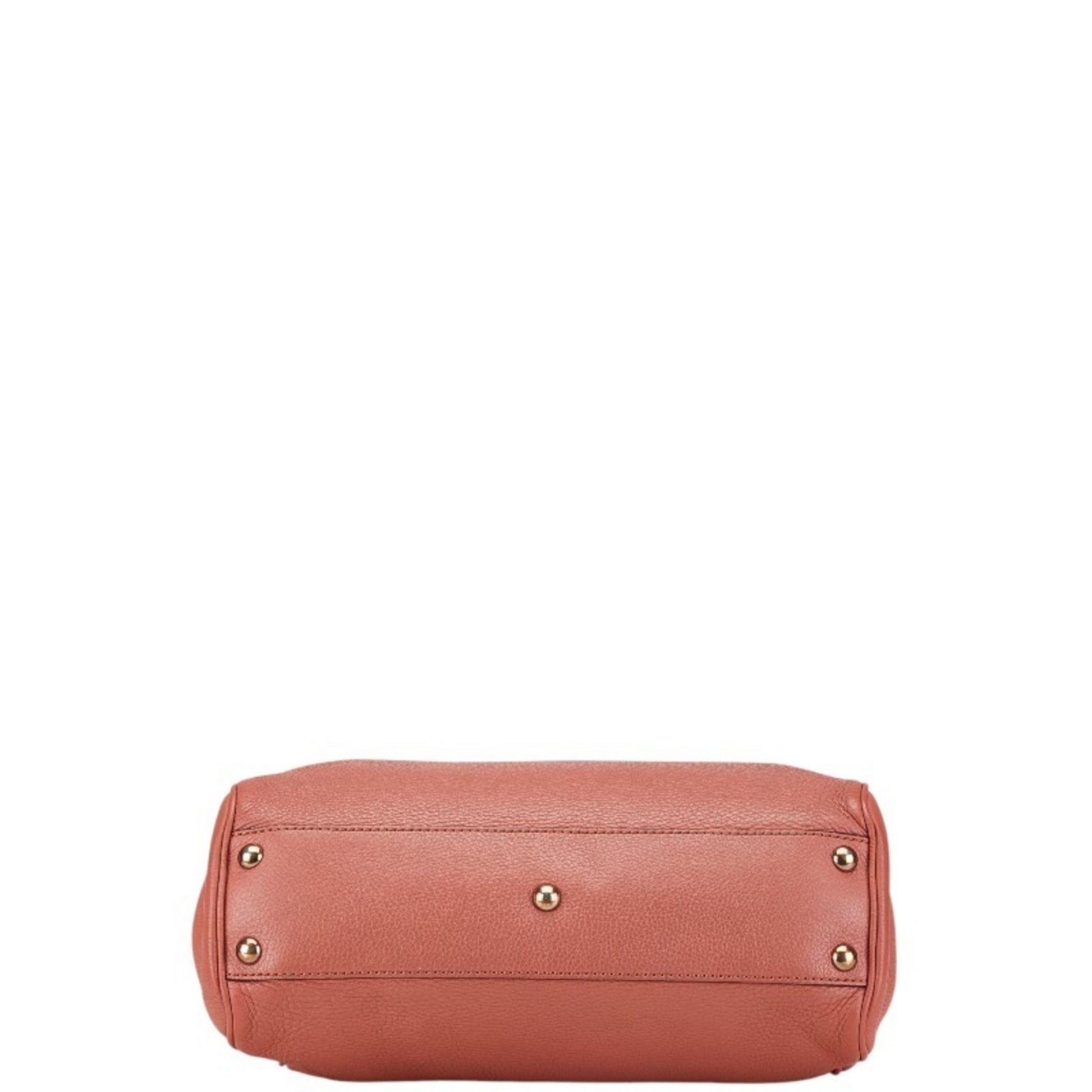 Gucci Bamboo, Pink, Leather, handbag