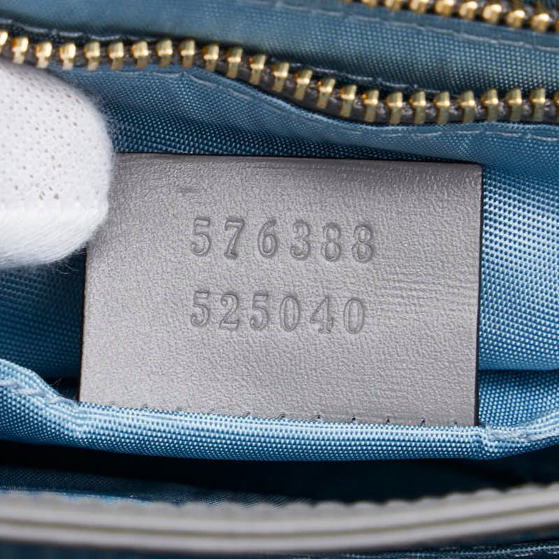 Gucci Zumi, Grey, Leather, shoulder