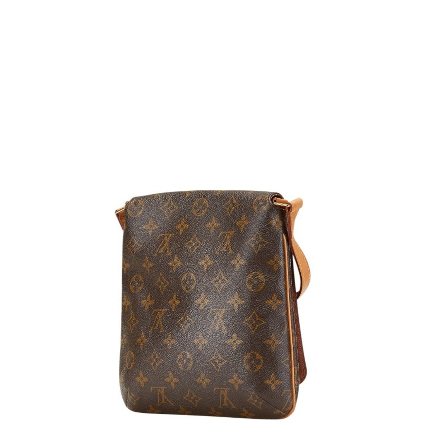 Louis Vuitton Musette Salsa, Brown, Canvas, shoulder