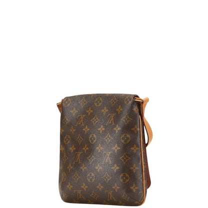 Louis Vuitton Musette Salsa, Brown, Canvas, shoulder