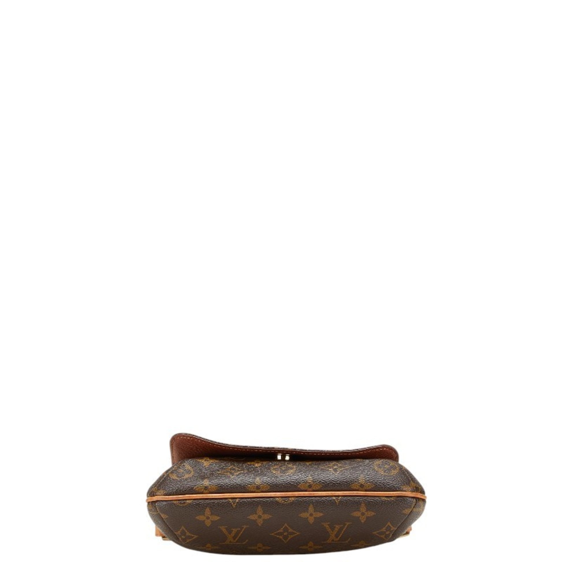 Louis Vuitton Musette Salsa, Brown, Canvas, shoulder