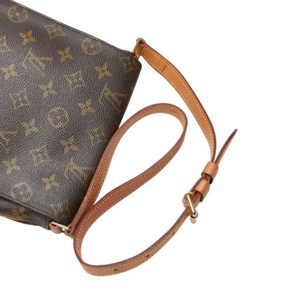 Louis Vuitton Musette Salsa, Brown, Canvas, shoulder