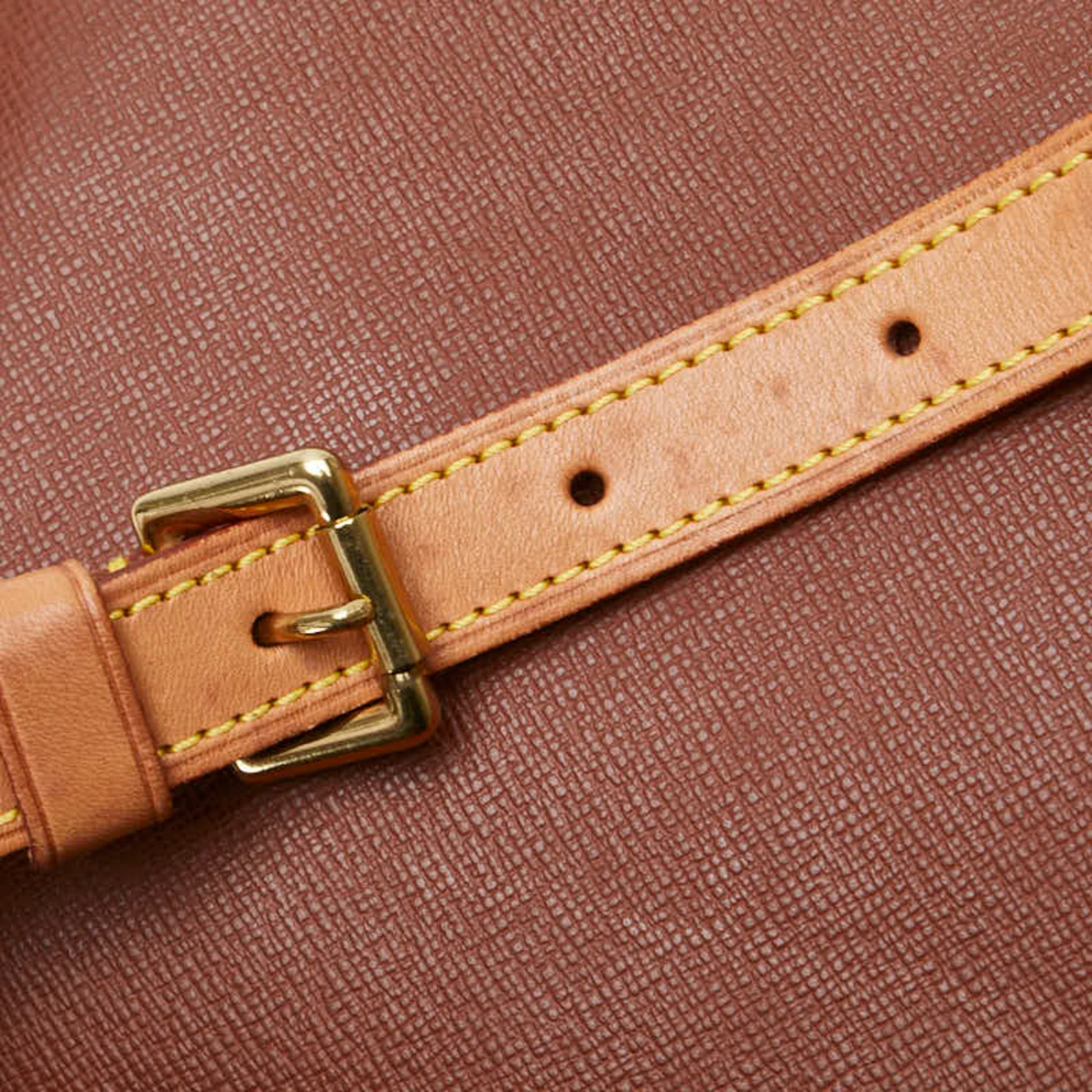 Louis Vuitton Musette Salsa, Brown, Canvas, shoulder