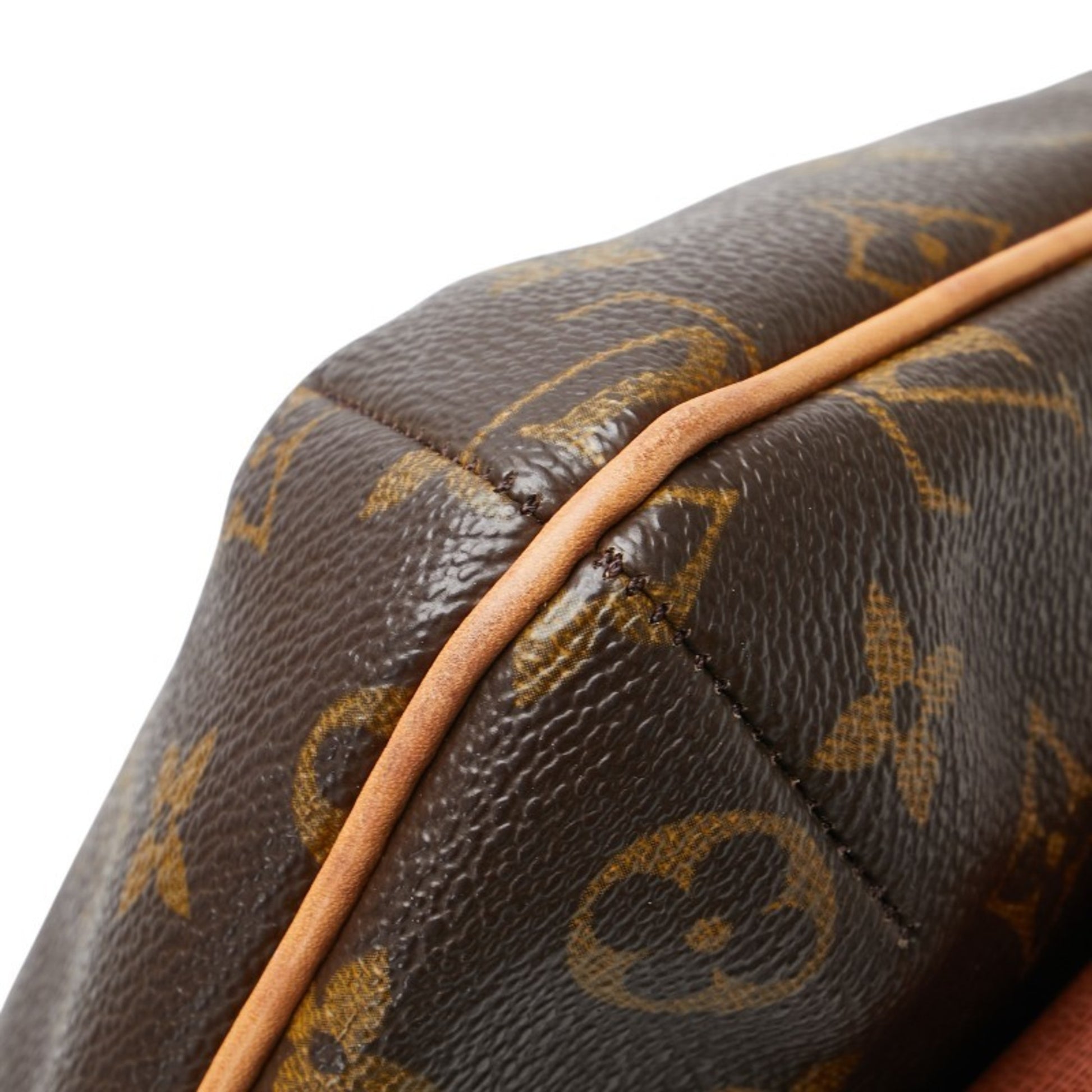 Louis Vuitton Musette Salsa, Brown, Canvas, shoulder