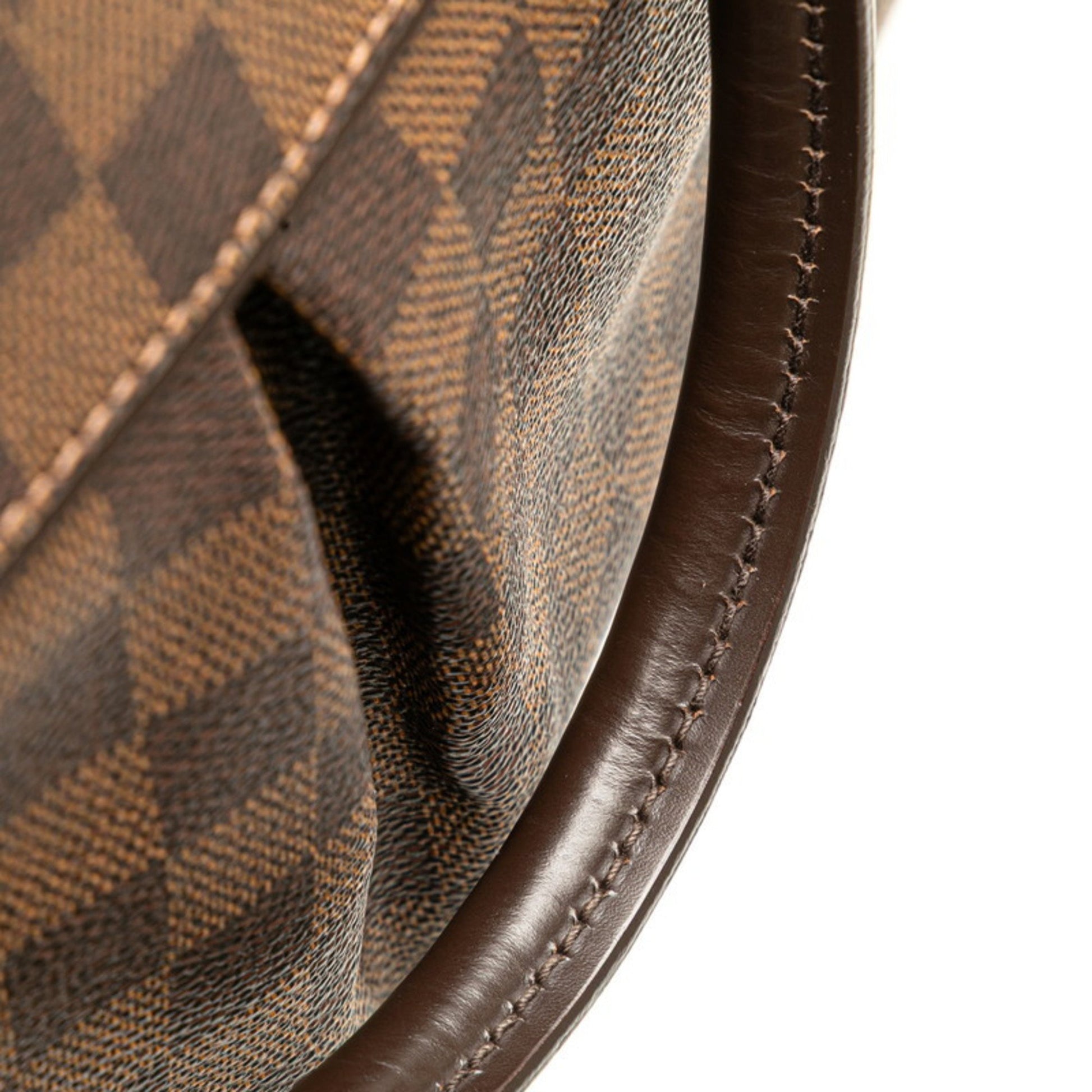 Louis Vuitton Trevi, Brown, Canvas, handbag